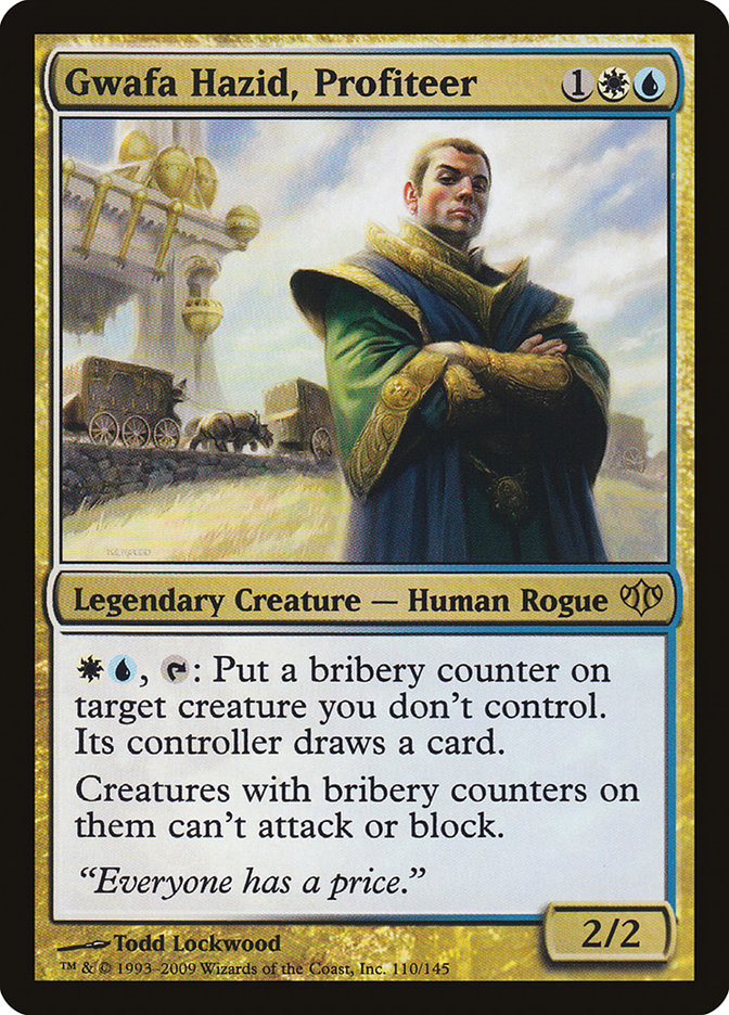 Gwafa Hazid, Profiteer [Conflux] | Boutique FDB TCG