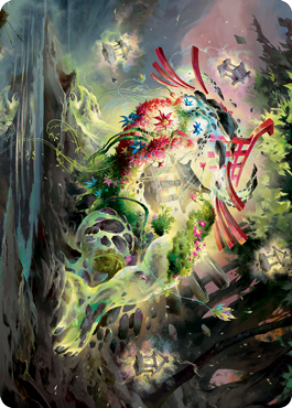 Go-Shintai of Life's Origin Art Card [Kamigawa: Neon Dynasty Art Series] | Boutique FDB TCG
