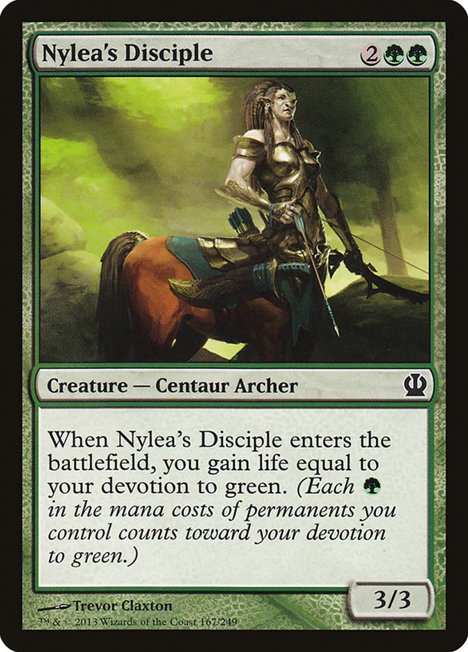 Nylea's Disciple [Theros] | Boutique FDB TCG