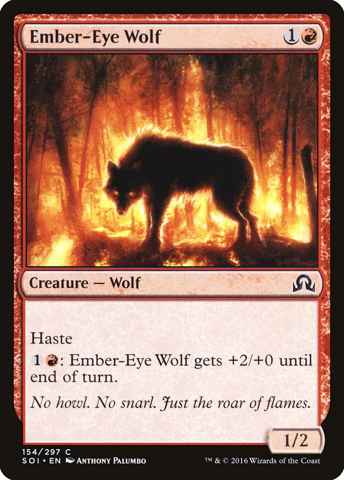 Ember-Eye Wolf [Shadows over Innistrad] | Boutique FDB TCG