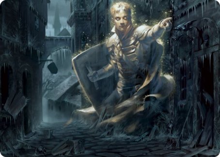 Dennick, Pious Apparition Art Card [Innistrad: Midnight Hunt Art Series] | Boutique FDB TCG