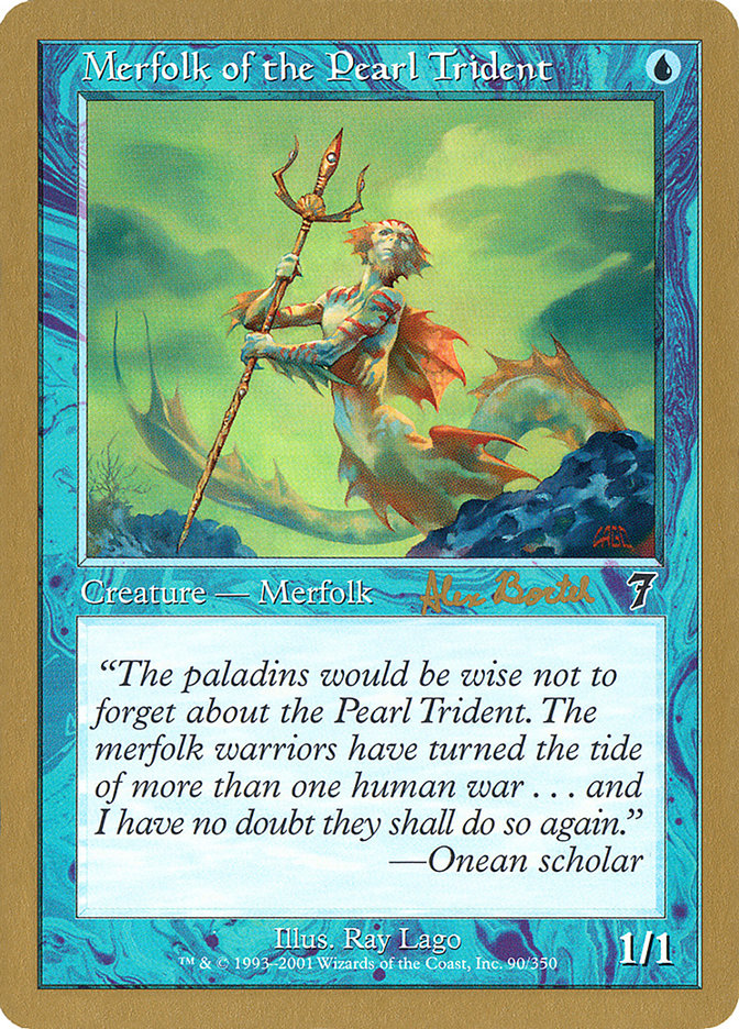 Merfolk of the Pearl Trident (Alex Borteh) [World Championship Decks 2001] | Boutique FDB TCG