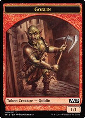 Goblin // Thopter Double-Sided Token (Game Night) [Core Set 2019 Tokens] | Boutique FDB TCG