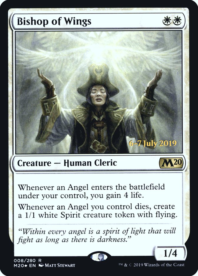 Bishop of Wings [Core Set 2020 Prerelease Promos] | Boutique FDB TCG