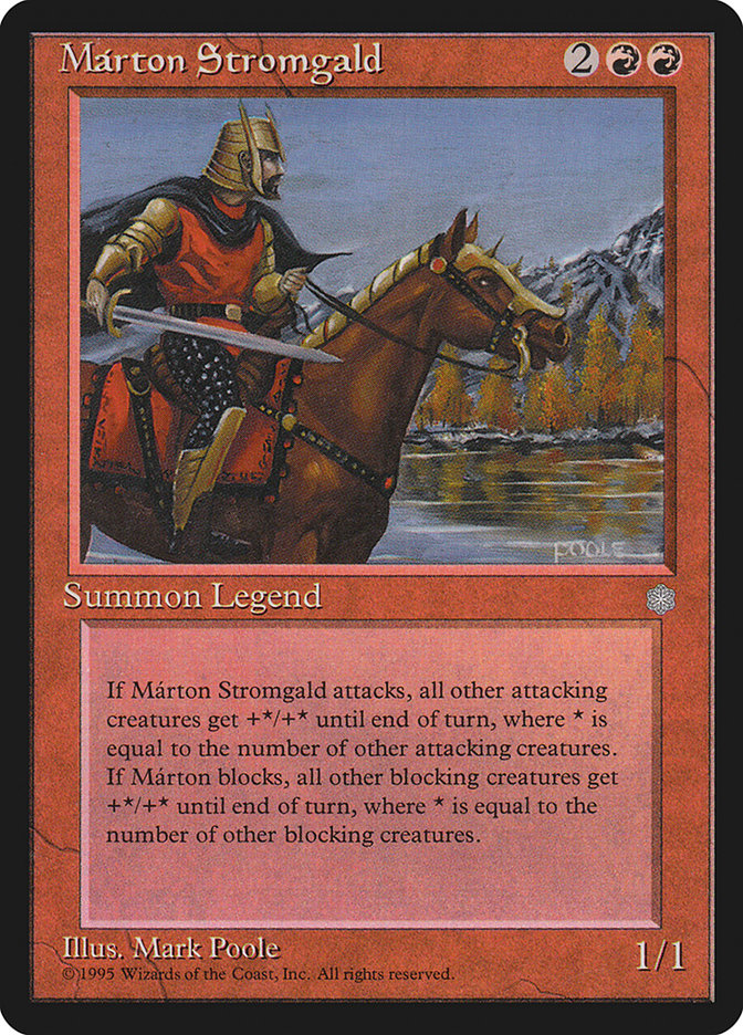Marton Stromgald [Ice Age] | Boutique FDB TCG