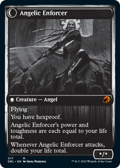 Enduring Angel // Angelic Enforcer [Innistrad: Double Feature] | Boutique FDB TCG
