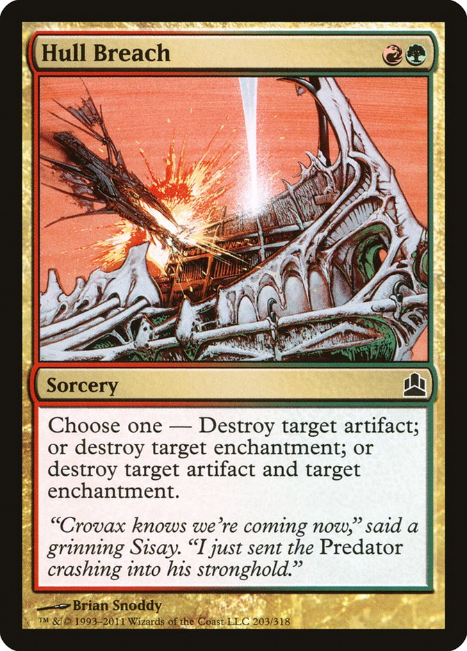 Hull Breach [Commander 2011] | Boutique FDB TCG