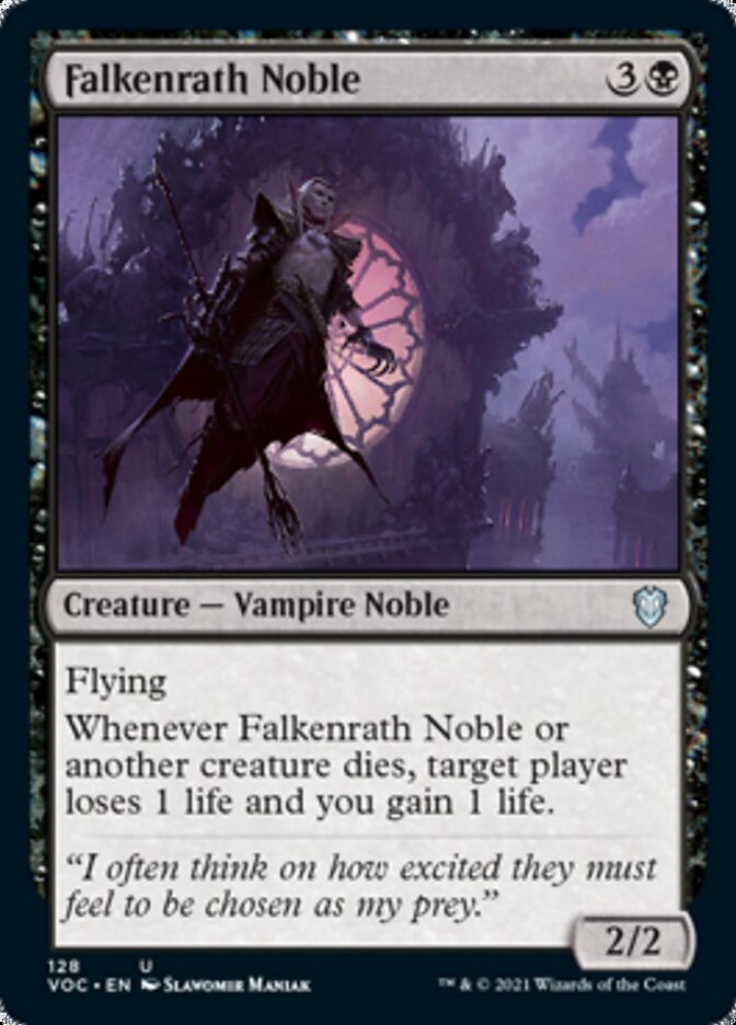 Falkenrath Noble [Innistrad: Crimson Vow Commander] | Boutique FDB TCG