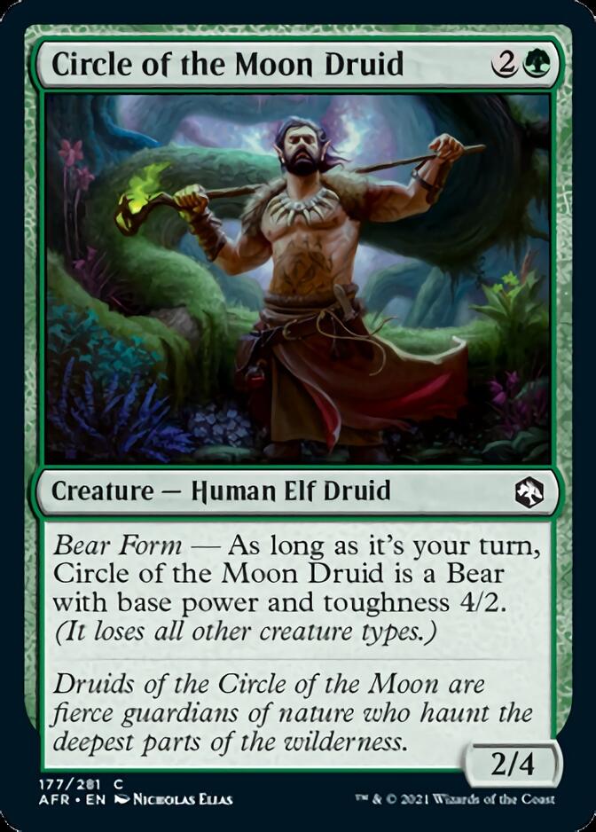 Circle of the Moon Druid [Dungeons & Dragons: Adventures in the Forgotten Realms] | Boutique FDB TCG