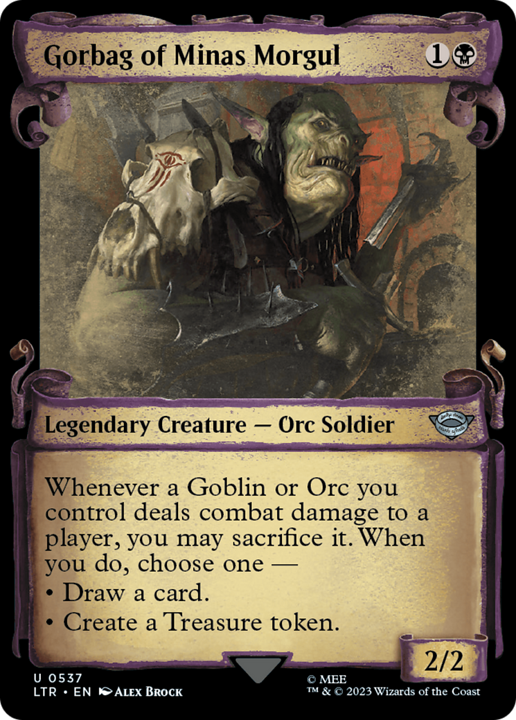 Gorbag of Minas Morgul [The Lord of the Rings: Tales of Middle-Earth Showcase Scrolls] | Boutique FDB TCG