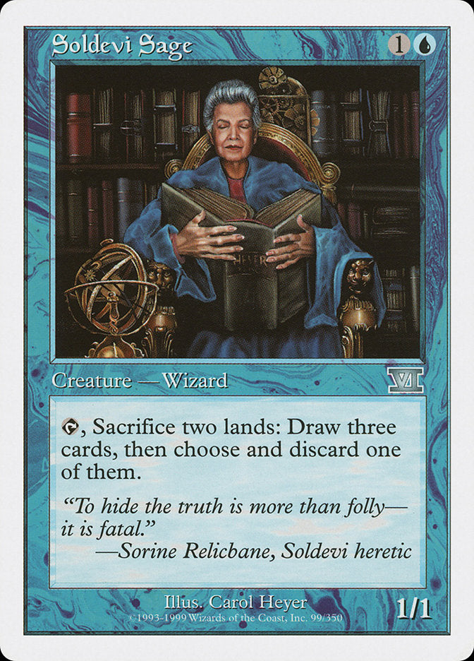 Soldevi Sage [Classic Sixth Edition] | Boutique FDB TCG