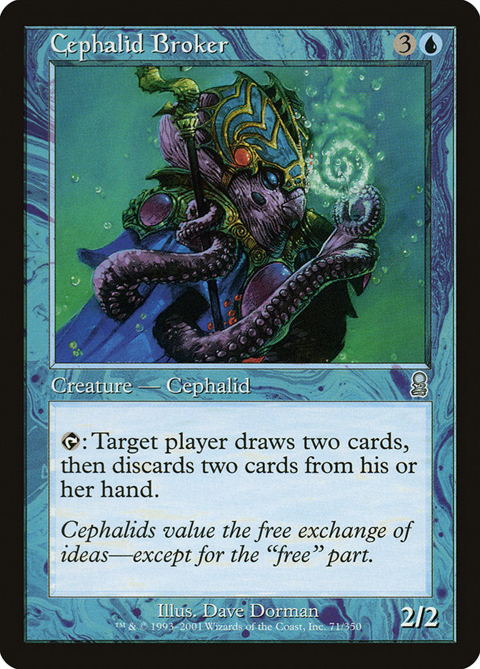 Cephalid Broker [Odyssey] | Boutique FDB TCG