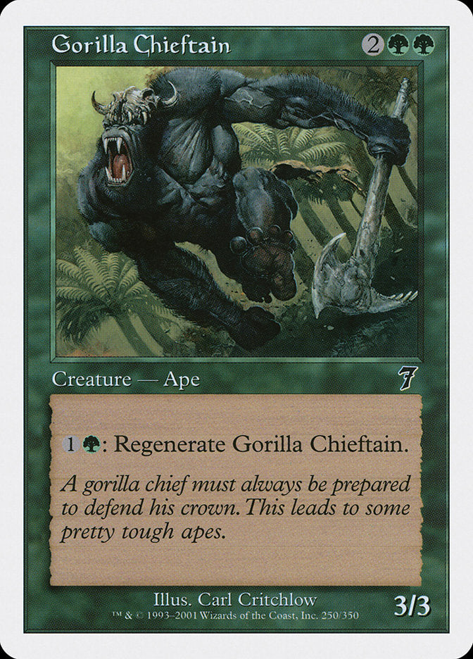 Gorilla Chieftain [Seventh Edition] | Boutique FDB TCG