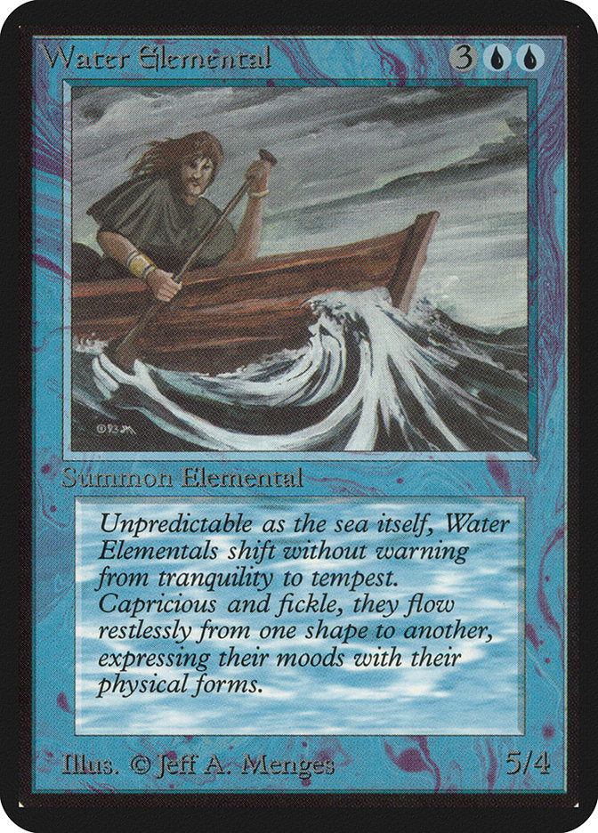 Water Elemental [Alpha Edition] | Boutique FDB TCG