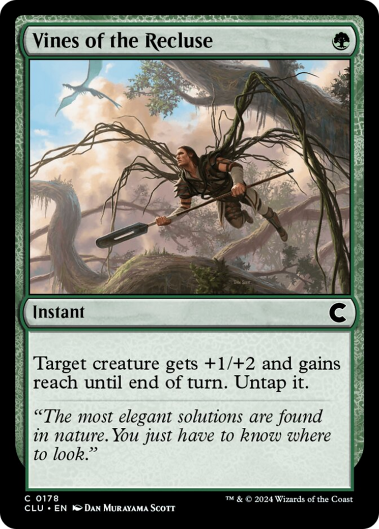 Vines of the Recluse [Ravnica: Clue Edition] | Boutique FDB TCG