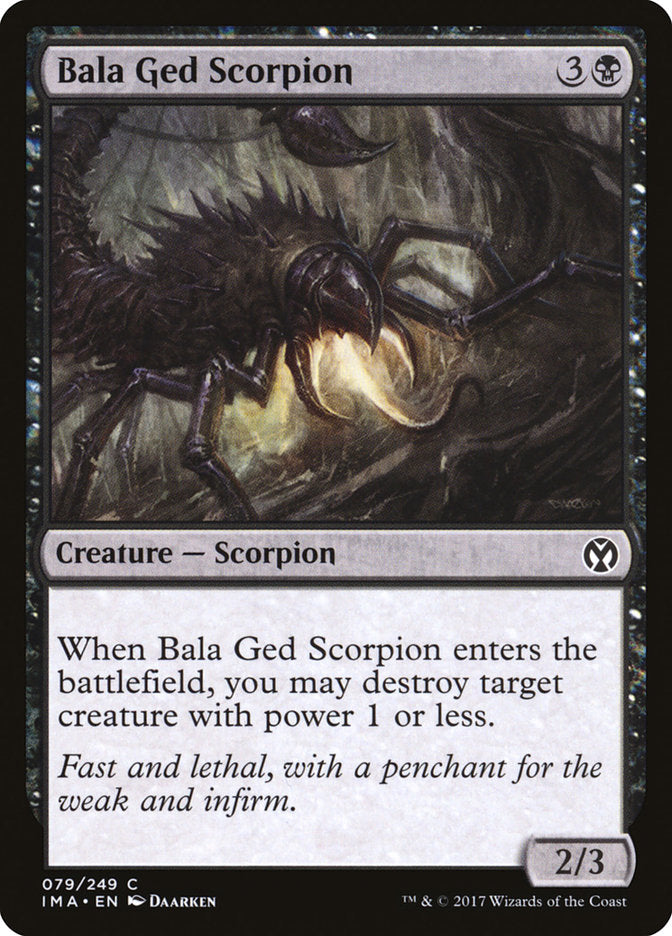 Bala Ged Scorpion [Iconic Masters] | Boutique FDB TCG