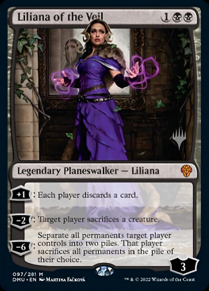 Liliana of the Veil (Promo Pack) [Dominaria United Promos] | Boutique FDB TCG