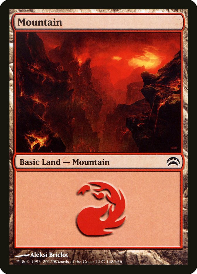 Mountain (148) [Planechase 2012] | Boutique FDB TCG