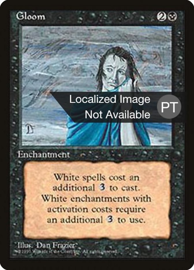 Gloom [Fourth Edition (Foreign Black Border)] | Boutique FDB TCG