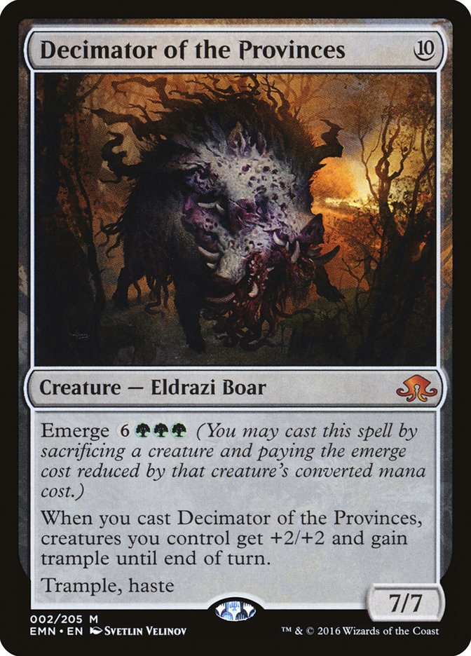 Decimator of the Provinces [Eldritch Moon] | Boutique FDB TCG