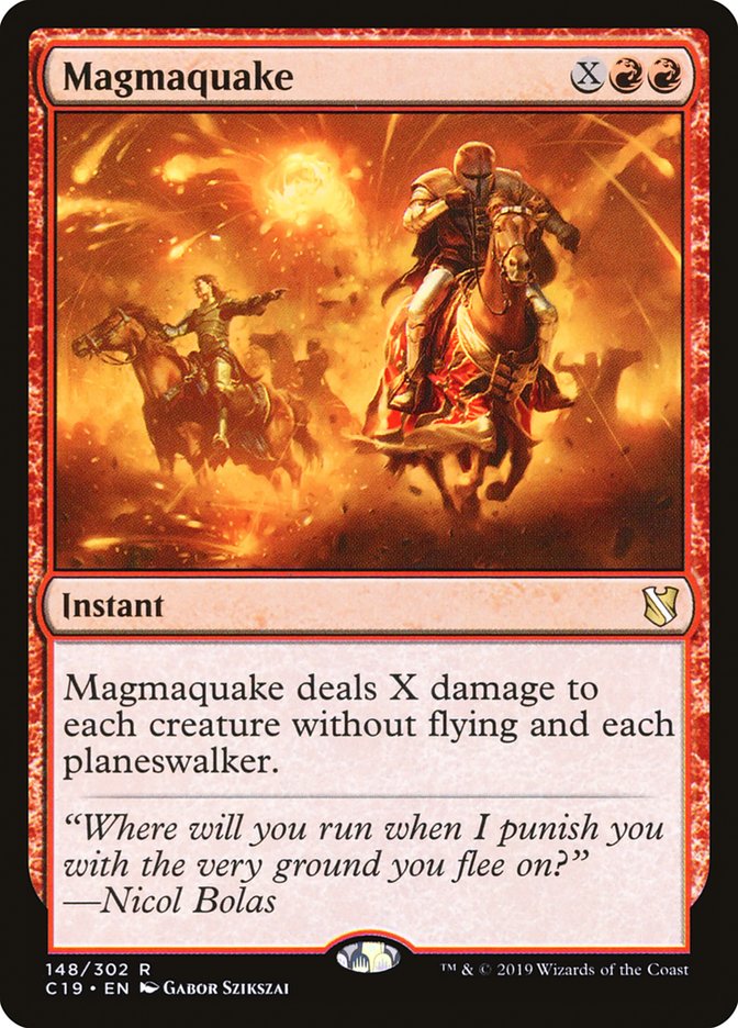 Magmaquake [Commander 2019] | Boutique FDB TCG