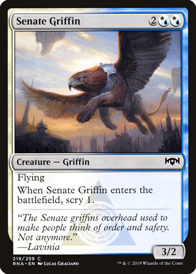 Senate Griffin [Ravnica Allegiance] | Boutique FDB TCG