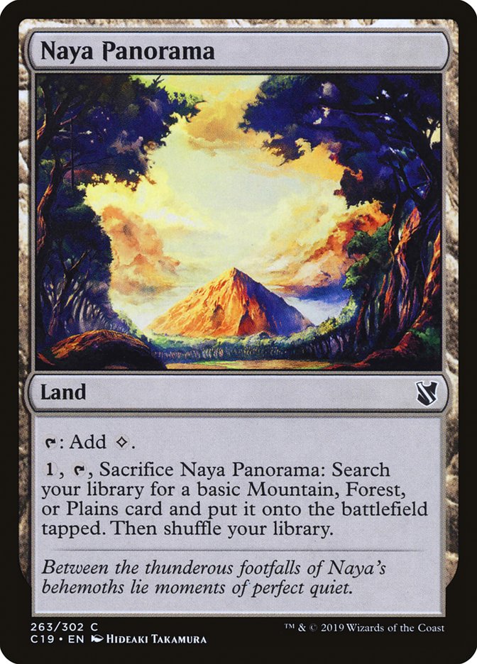 Naya Panorama [Commander 2019] | Boutique FDB TCG