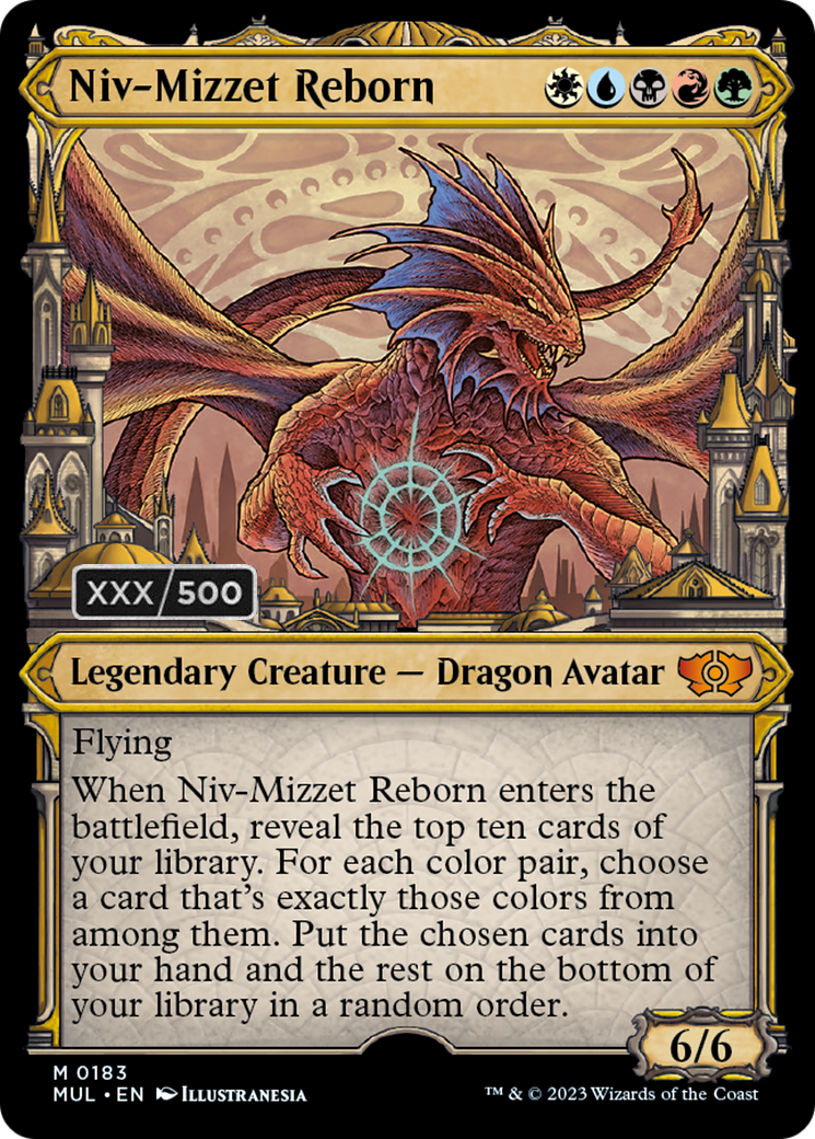 Niv-Mizzet Reborn (Serialized) [Multiverse Legends] | Boutique FDB TCG