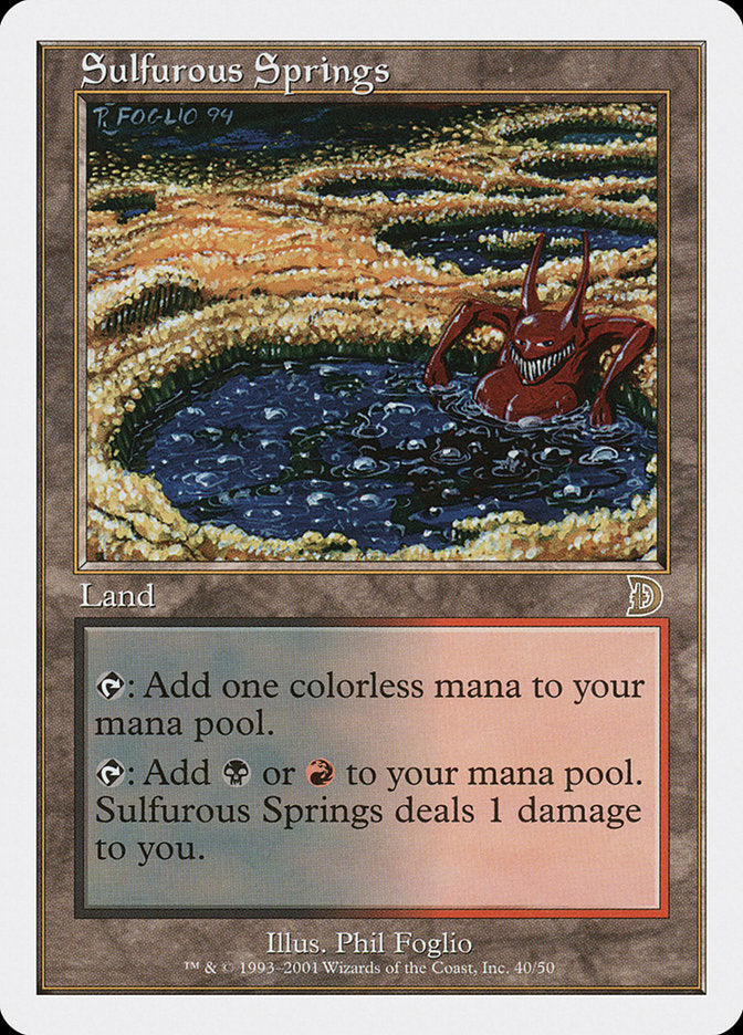 Sulfurous Springs [Deckmasters] | Boutique FDB TCG