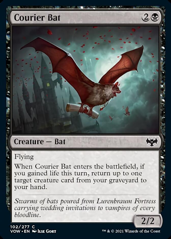 Courier Bat [Innistrad: Crimson Vow] | Boutique FDB TCG