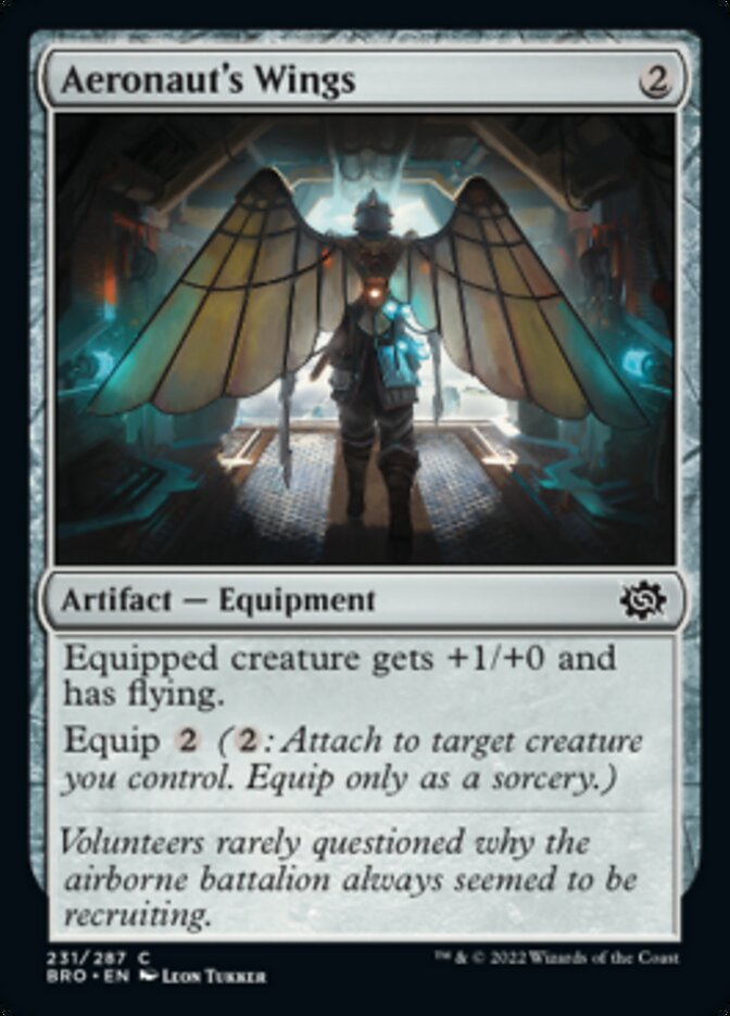 Aeronaut's Wings [The Brothers' War] | Boutique FDB TCG