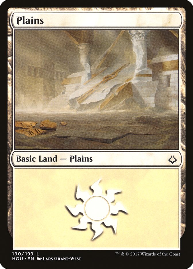 Plains (190) [Hour of Devastation] | Boutique FDB TCG