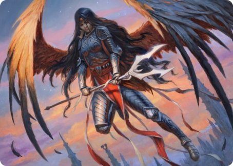 Liesa, Forgotten Archangel Art Card [Innistrad: Midnight Hunt Art Series] | Boutique FDB TCG