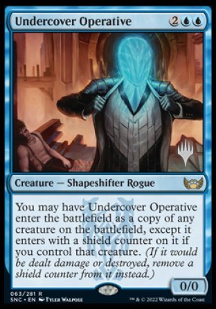 Undercover Operative (Promo Pack) [Streets of New Capenna Promos] | Boutique FDB TCG