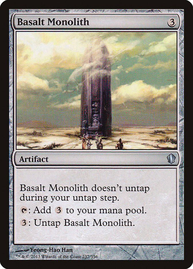 Basalt Monolith [Commander 2013] | Boutique FDB TCG