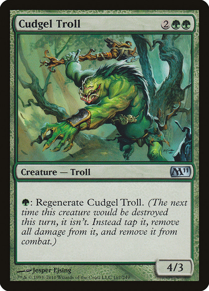 Cudgel Troll [Magic 2011] | Boutique FDB TCG