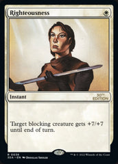 Righteousness [30th Anniversary Edition] | Boutique FDB TCG