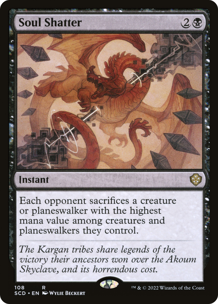 Soul Shatter [Starter Commander Decks] | Boutique FDB TCG