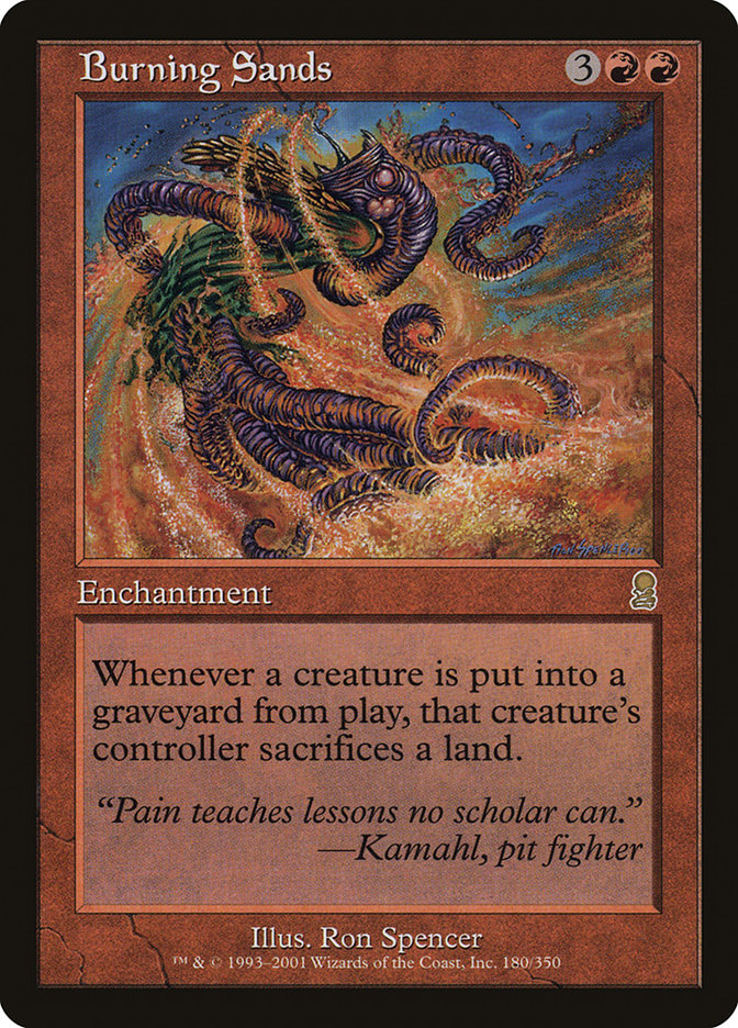 Burning Sands [Odyssey] | Boutique FDB TCG