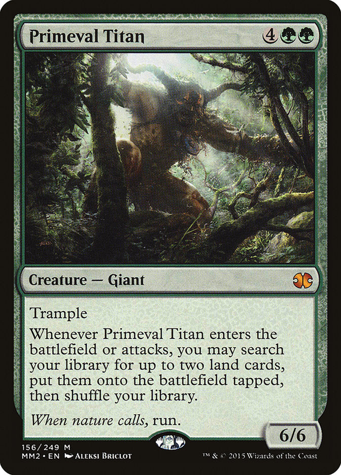 Primeval Titan [Modern Masters 2015] | Boutique FDB TCG