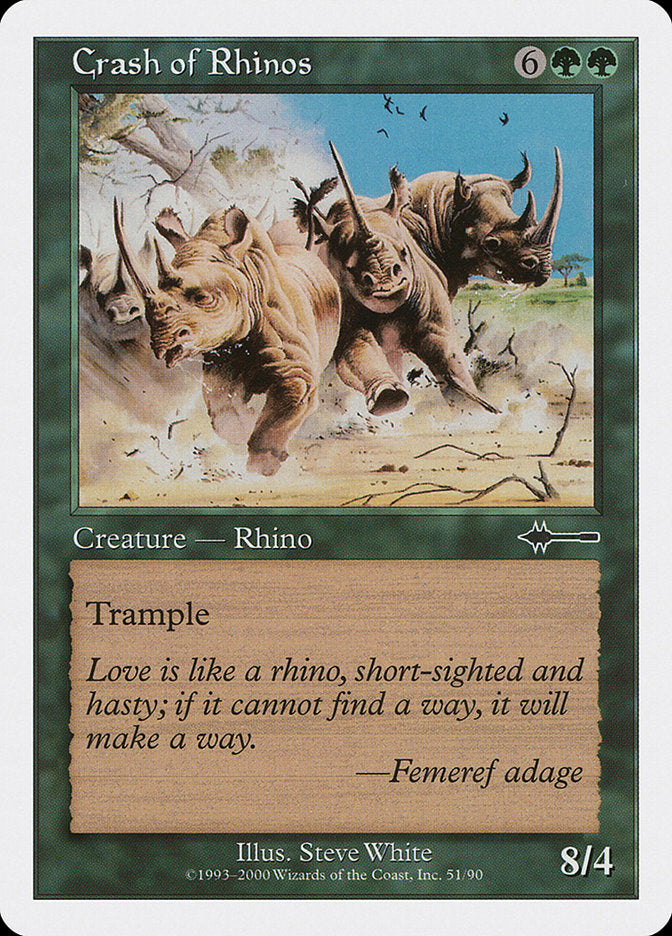 Crash of Rhinos [Beatdown] | Boutique FDB TCG
