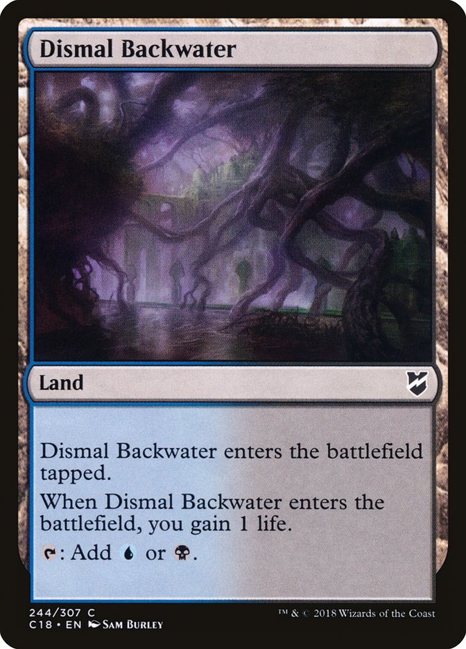 Dismal Backwater [Commander 2018] | Boutique FDB TCG