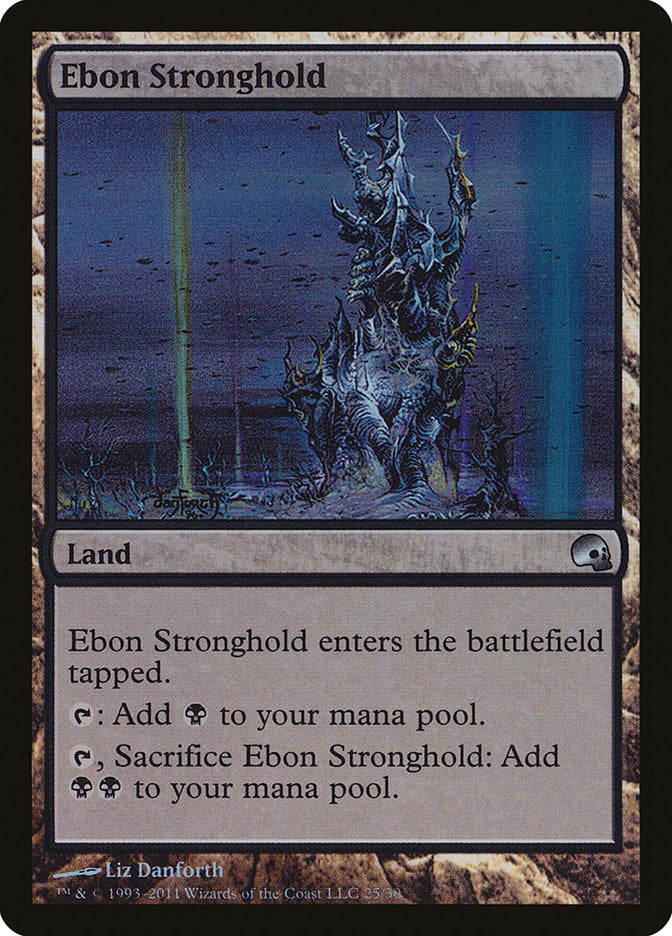 Ebon Stronghold [Premium Deck Series: Graveborn] | Boutique FDB TCG