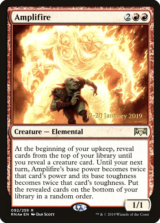 Amplifire [Ravnica Allegiance Prerelease Promos] | Boutique FDB TCG