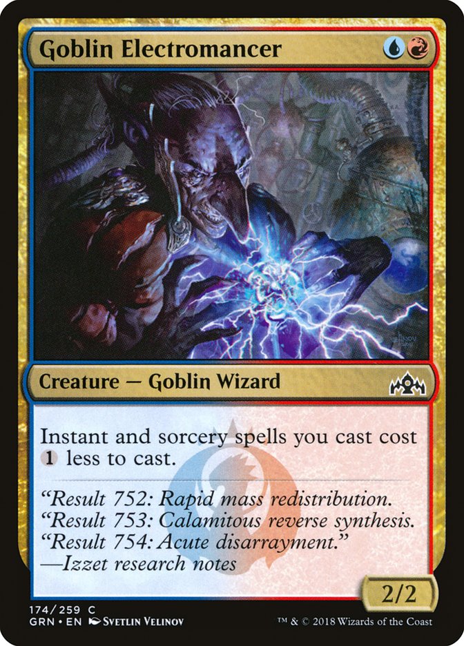 Goblin Electromancer [Guilds of Ravnica] | Boutique FDB TCG