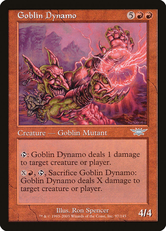Goblin Dynamo [Legions] | Boutique FDB TCG