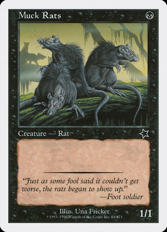 Muck Rats [Starter 1999] | Boutique FDB TCG