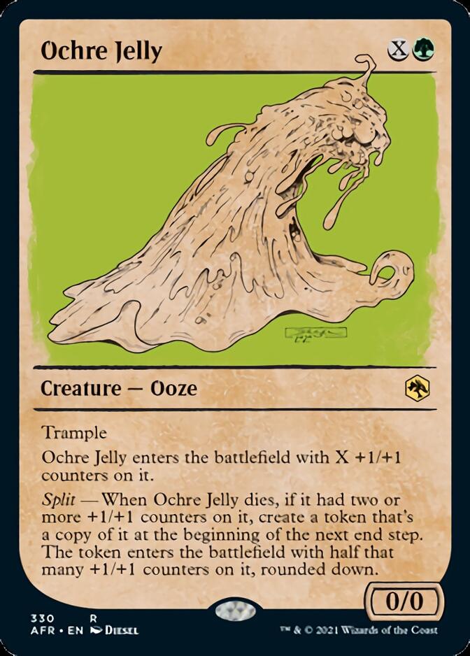 Ochre Jelly (Showcase) [Dungeons & Dragons: Adventures in the Forgotten Realms] | Boutique FDB TCG