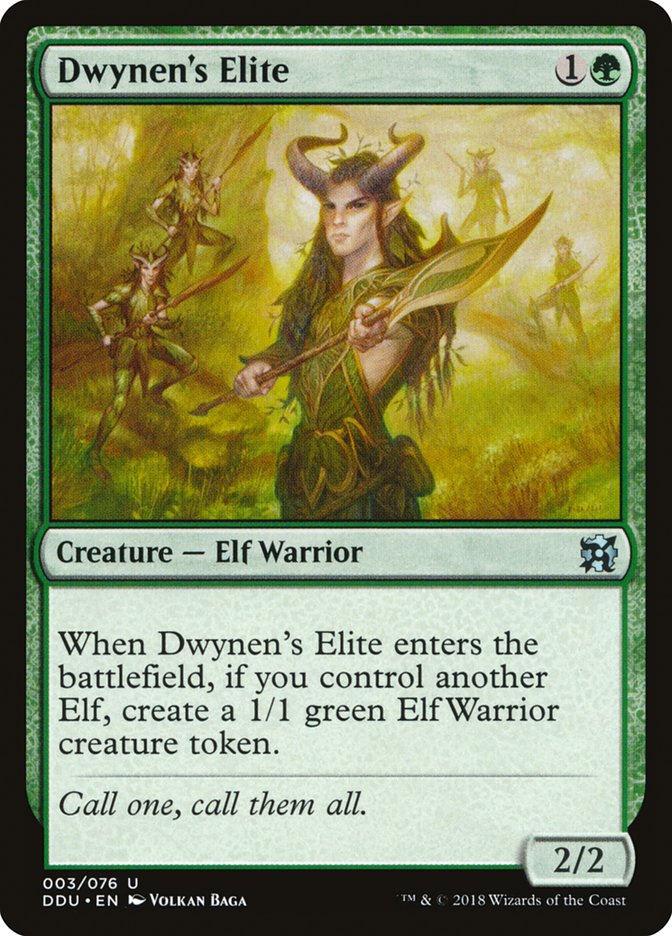 Dwynen's Elite [Duel Decks: Elves vs. Inventors] | Boutique FDB TCG
