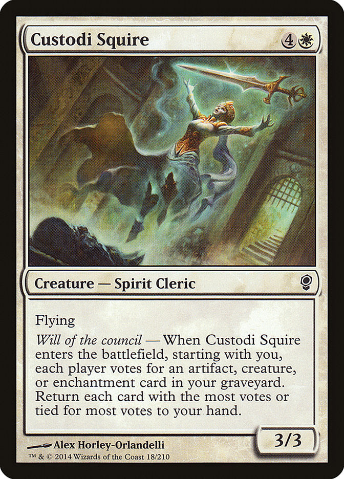 Custodi Squire [Conspiracy] | Boutique FDB TCG